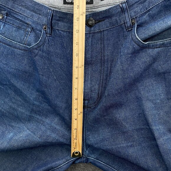 VTG JNCO STYLE Ecko Unltd Baggy Relaxed Fit Blue Denim Jeans 40 x 29 *Flaw - Picture 12 of 14